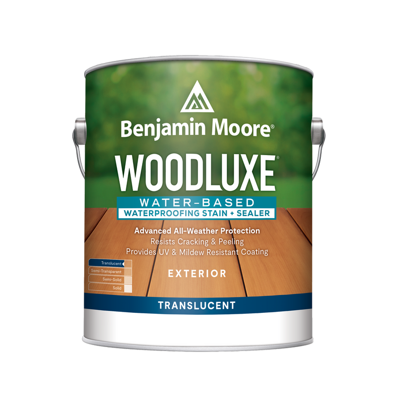 Benjamin Moore Woodluxe® Deck and Siding Exterior Stain - Solid ...