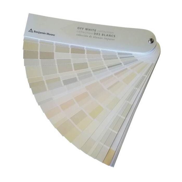 Benjamin Moore Off-White Collections Fan Deck