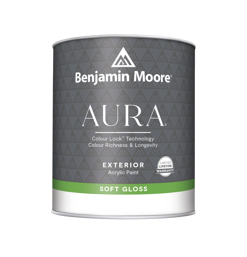 Aura Waterborne Exterior Paint - Soft Gloss Finish 632