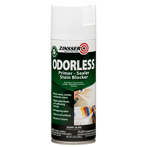 Zinsser® Odorless Oil-Base Stain Blocker Spray