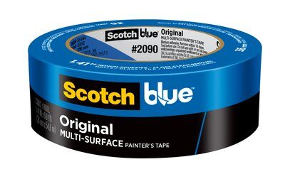 ScotchBlue™ 油漆工胶带 - 60 码长，1-13/32 英寸宽，5.4 密尔厚，蓝色